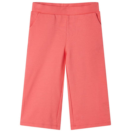 Vidaxl kinderbroek met wijde pijpen 116 koraalkleurig