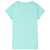 Vidaxl kindershirt 140 lichtmint