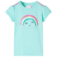 Vidaxl kindershirt 140 lichtmint