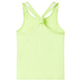 Vidaxl kindertopje 128 neongeel