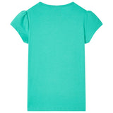 Vidaxl kindershirt 128 mintkleurig