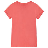 Vidaxl kindershirt 116 koraalkleurig