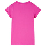 Vidaxl kindershirt 116 donkerroze