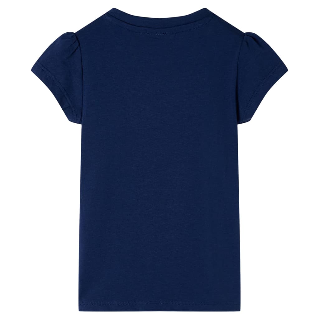 VidaXL Kinderhemd 104 Marineblau
