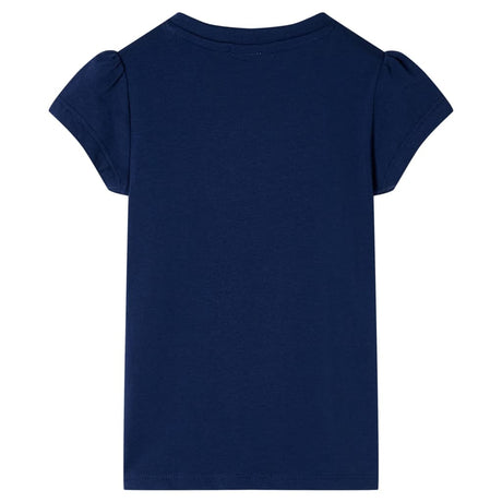 VidaXL Kinderhemd 116 Marineblau