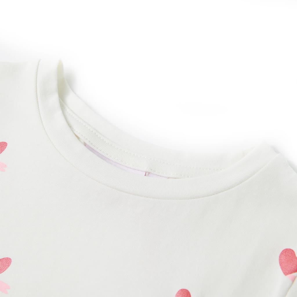 VidaXL Kinderhemd 92 Ecru