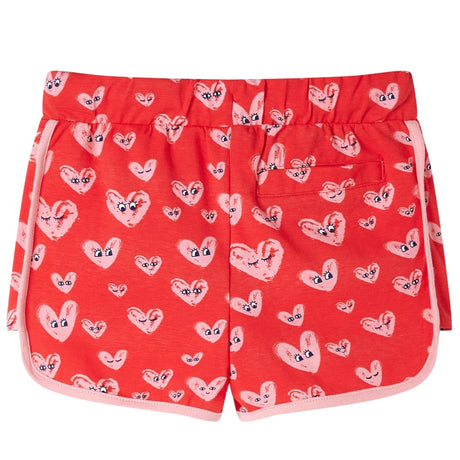 VidaXL Kindershorts mit Kordelzug 128 rot