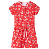 VidaXL Kinderoverall 104 rot