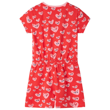 VidaXL Kinderoverall 104 rot