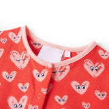 VidaXL Kinderoverall 104 rot