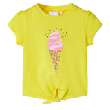 VidaXL Kindershirt 104 gelb