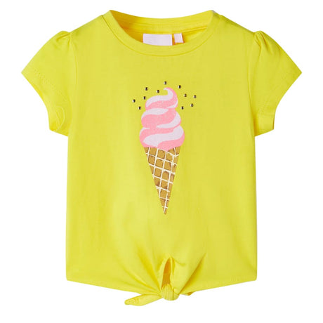 VidaXL Kindershirt 104 gelb