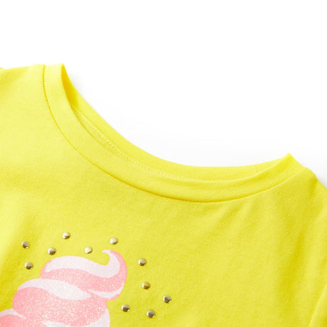 VidaXL Kindershirt 116 Gelb