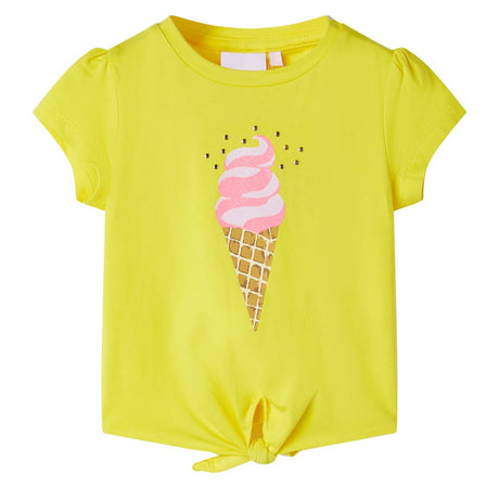 VidaXL Kindershirt 128 Gelb