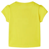 VidaXL Kindershirt 128 Gelb