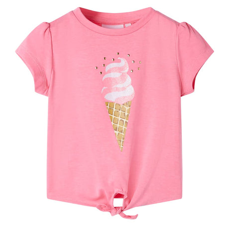 Vidaxl Kindershirt 116 fluoreszierendes leuchtendes Pink