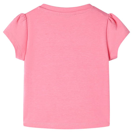 VidaXL Kindershirt 116 fluoreszierendes leuchtendes Rosa