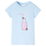 VidaXL Kindershirt 104 zartblau