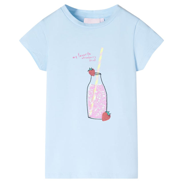 VidaXL Kindershirt 104 Soft Blue