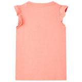 VidaXL Kindershirt 92 Neonkoralle