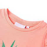 VidaXL Kindershirt 104 Neonkoralle