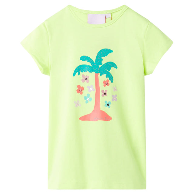 Vidaxl Kindershirt 116 fluoreszierendes Gelb