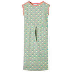 VidaXL Kinderkleid 128 altmint