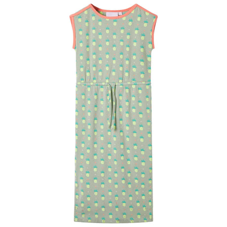 VidaXL Kinderkleid 128 altminze