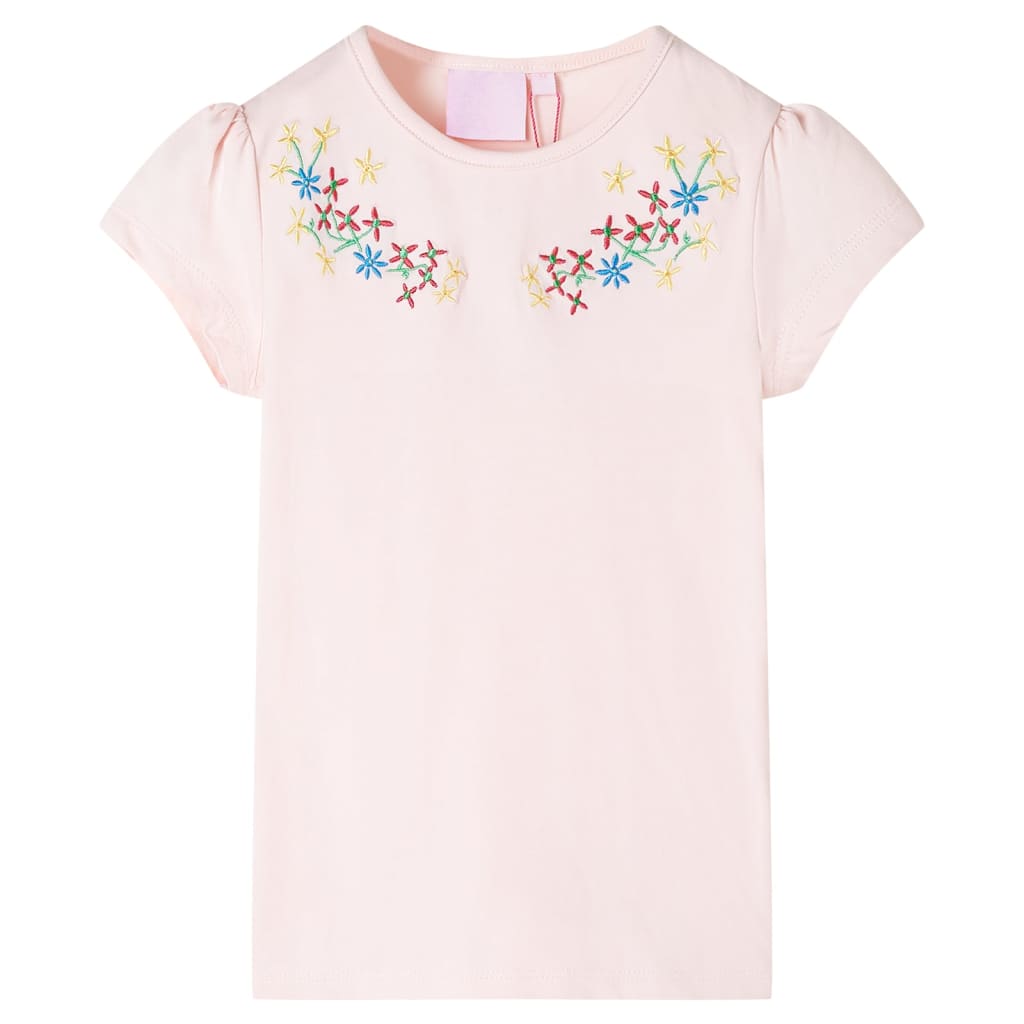 VidaXL Kindershirt 92 zartrosa