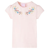 VidaXL Kindershirt 128 zartrosa
