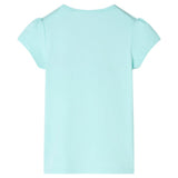 VidaXL Kindershirt 116 Hellseeblau