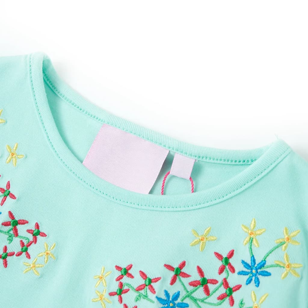 VidaXL Kinderhemd 140 Hellseeblau