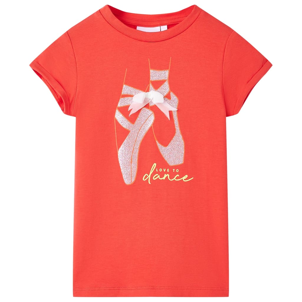 VidaXL Kindershirt 92 rot