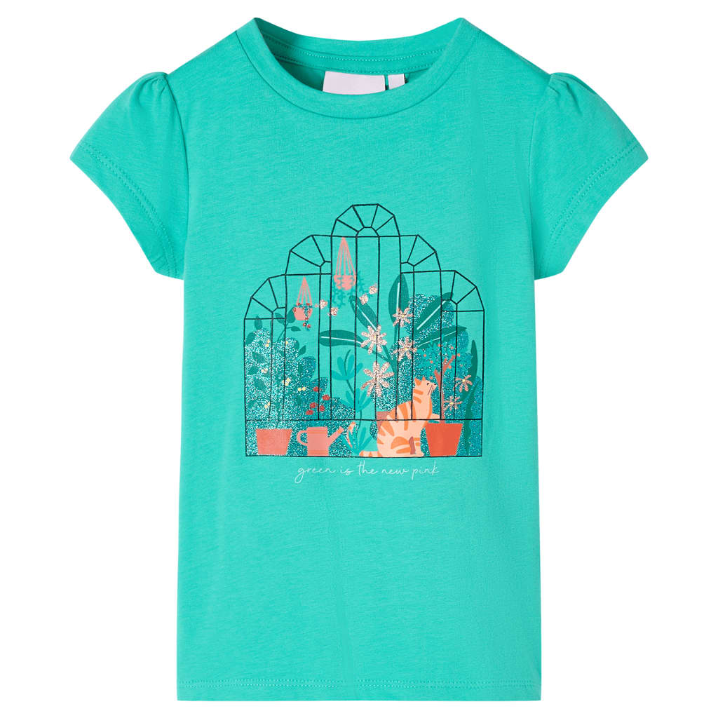 VidaXL Kindershirt 128 mint