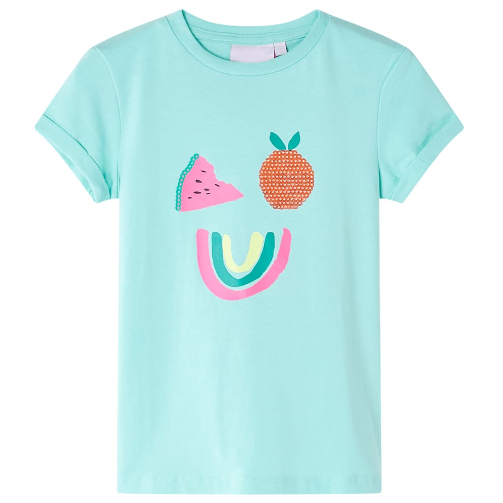 VidaXL Kindershirt 92 hellmint