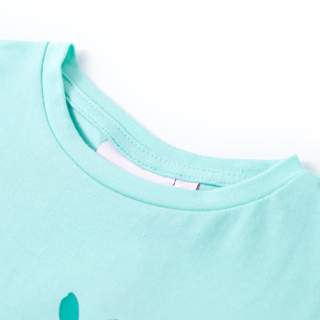 VidaXL Kindershirt 104 helles Mint