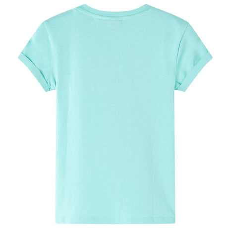 VidaXL Kindershirt 128 helles Mint