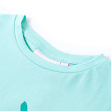 VidaXL Kindershirt 128 helles Mint