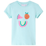 VidaXL Kindershirt 104 Hellseeblau