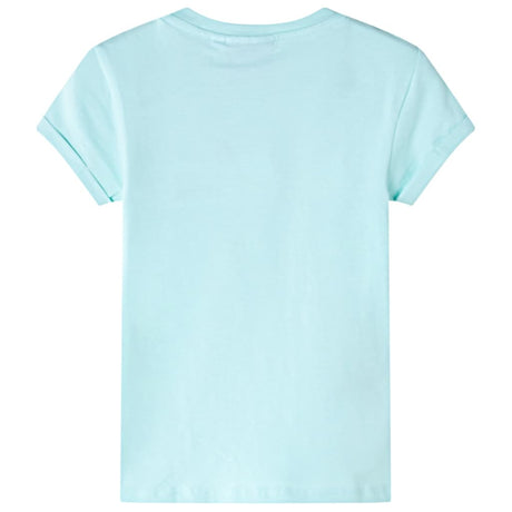 VidaXL Kinderhemd 128 helles Meerblau