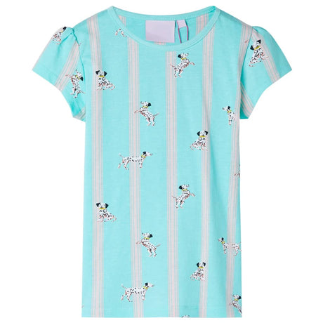 VidaXL Kinderpyjama mit kurzen Ärmeln 104 Ecru