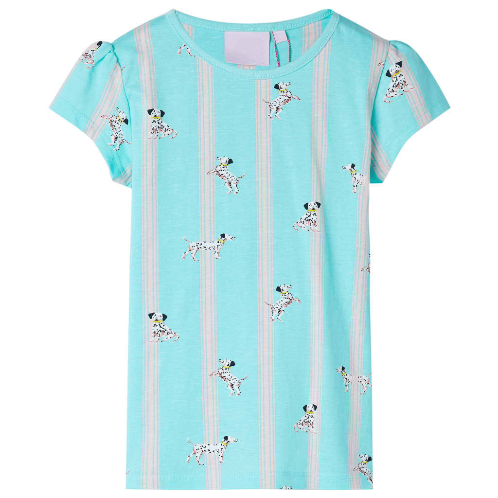 VidaXL Kinderpyjama mit kurzen Ärmeln 116 Ecru