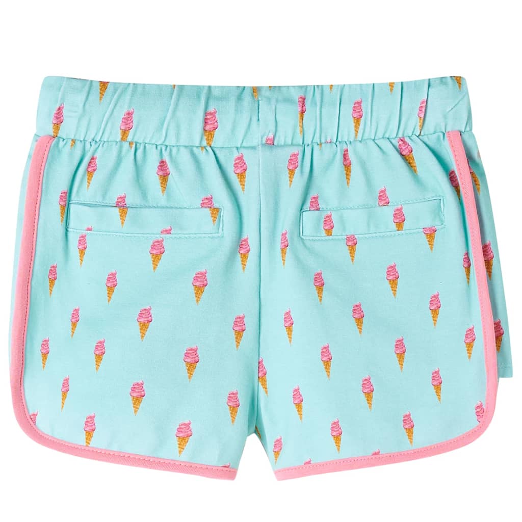 VidaXL Kindershorts mit Kordelzug 92 hellmint