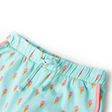 VidaXL Kindershorts mit Kordelzug 92 hellmint