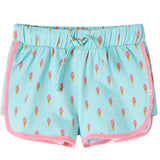 VidaXL Kindershorts mit Kordelzug 104 helles Mint
