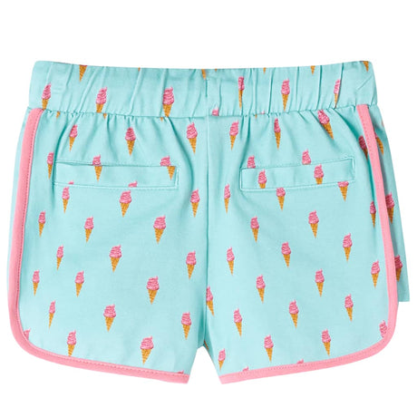 VidaXL Kindershorts mit Kordelzug 140 Hellmint