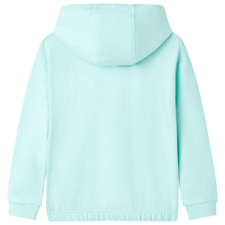 VidaXL Children's sweater with hood 104 light sea blue