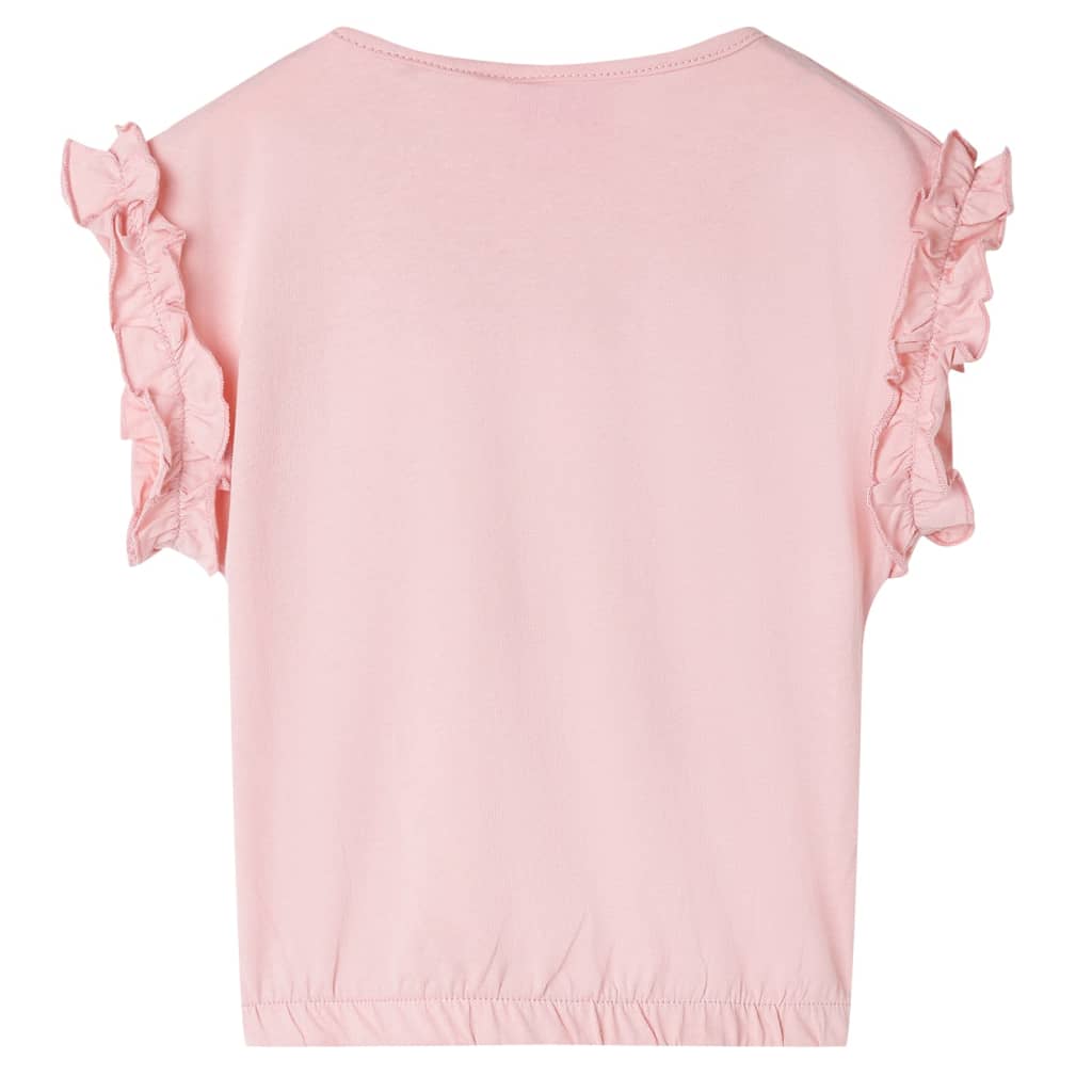 VidaXL Kindershirt 116 hellrosa