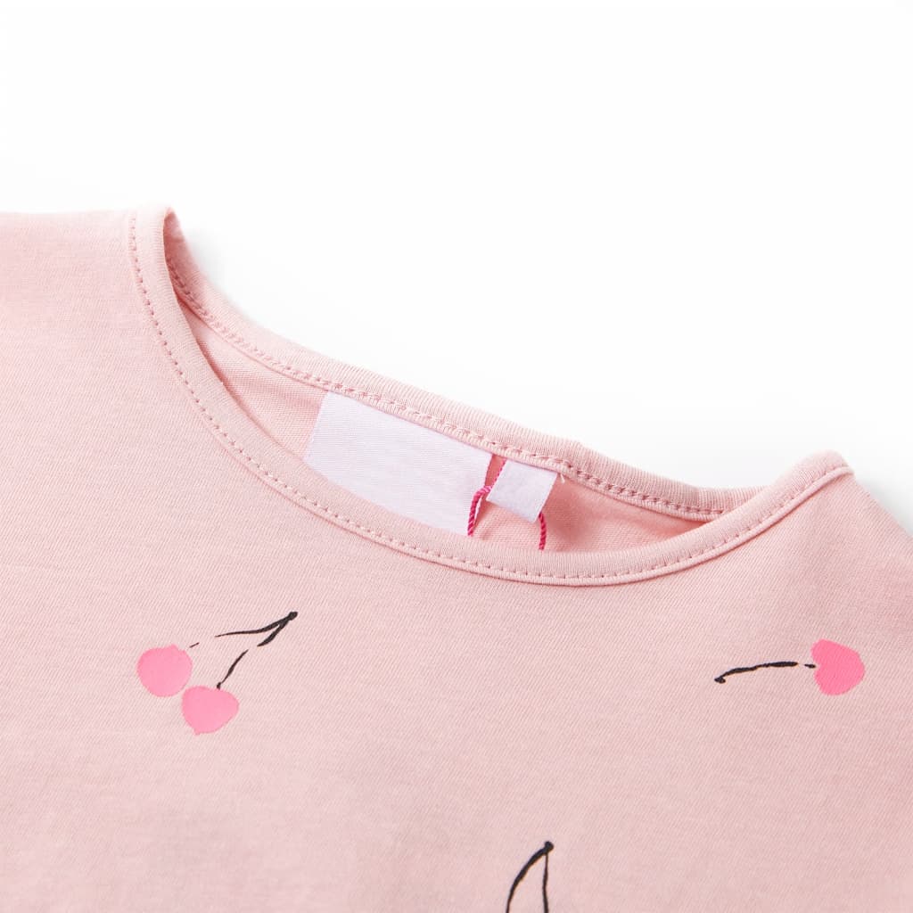 VidaXL Kindershirt 116 hellrosa
