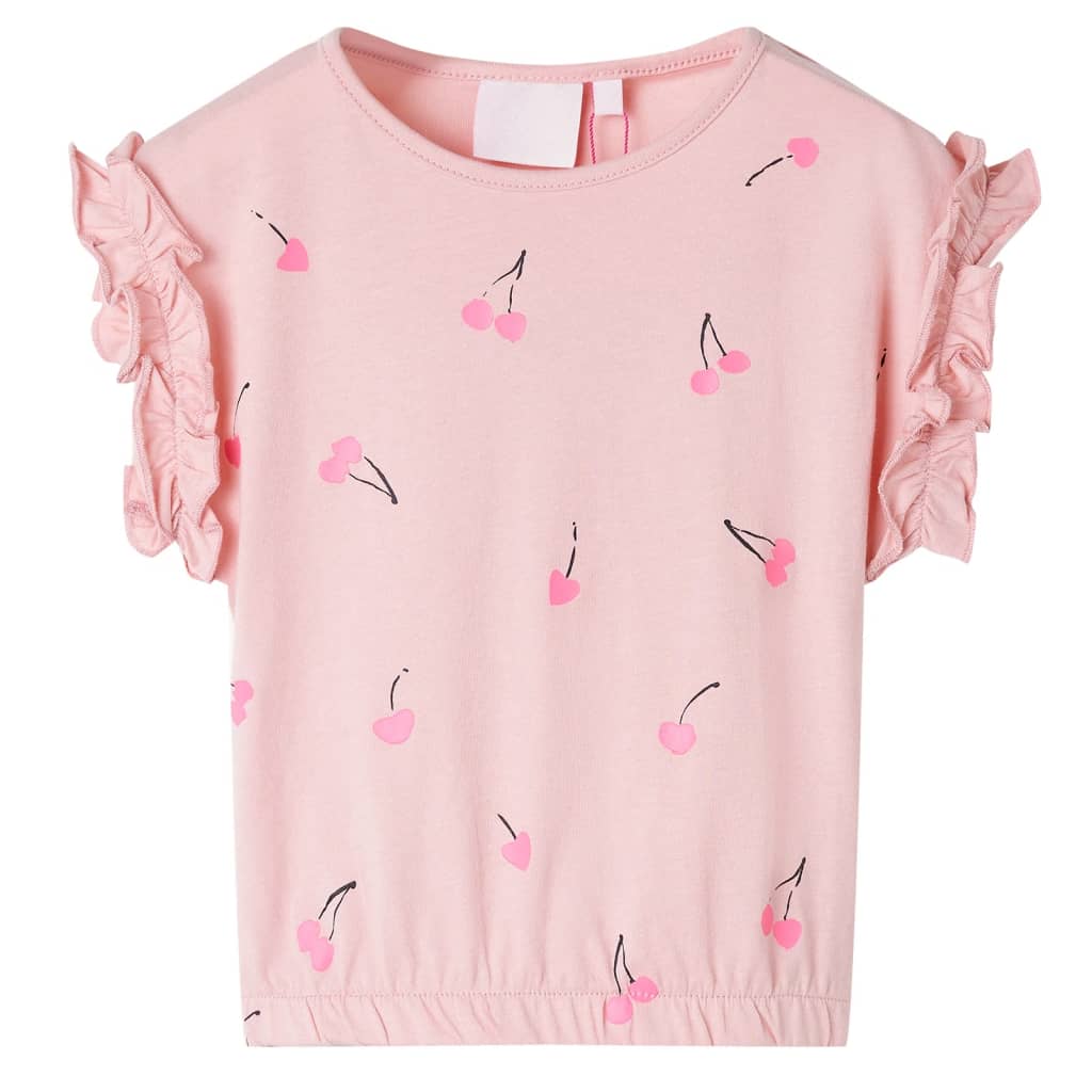 VidaXL Kindershirt 140 hellrosa